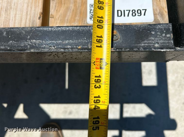 image for item DI7897 2022 Top Hat MP16X38-7E-R  utility trailer