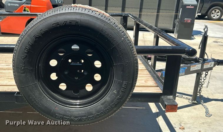 image for item DI7897 2022 Top Hat MP16X38-7E-R  utility trailer