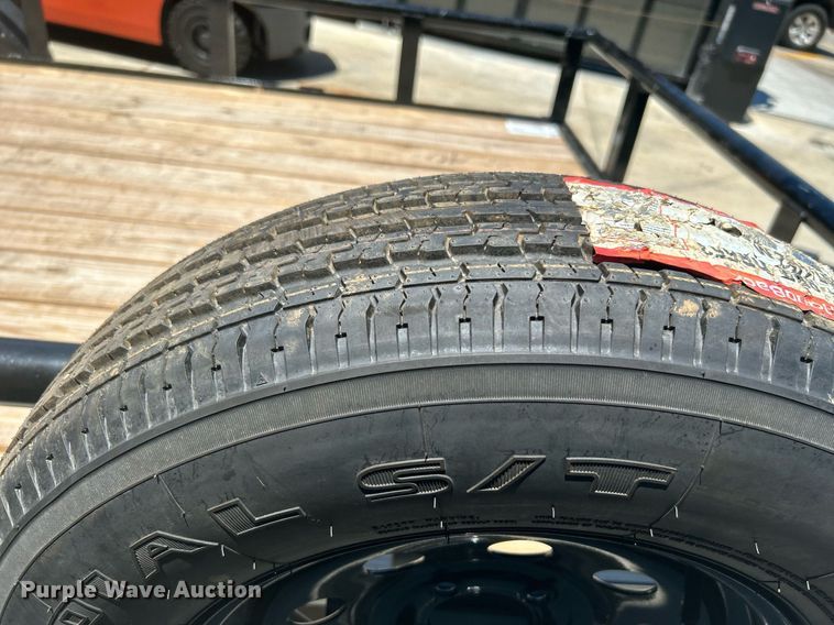 image for item DI7897 2022 Top Hat MP16X38-7E-R  utility trailer