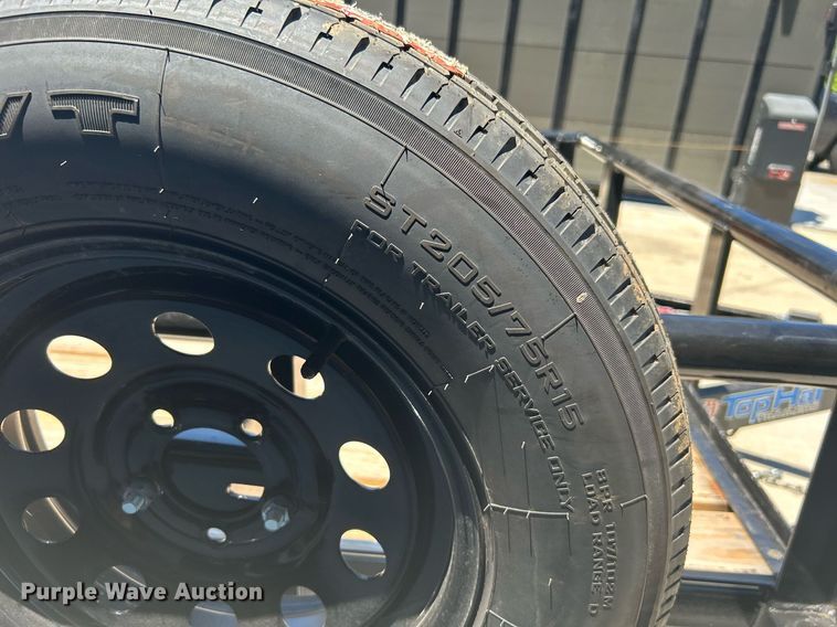 image for item DI7897 2022 Top Hat MP16X38-7E-R  utility trailer