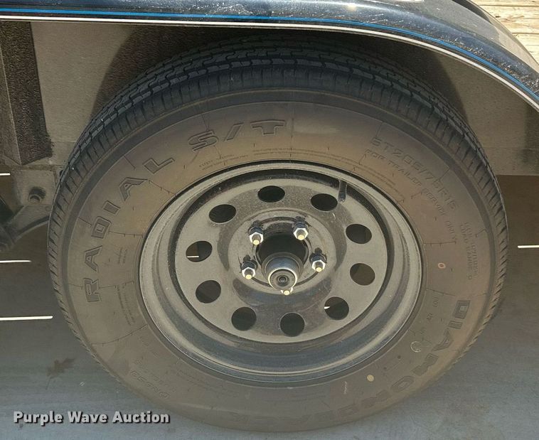 image for item DI7897 2022 Top Hat MP16X38-7E-R  utility trailer