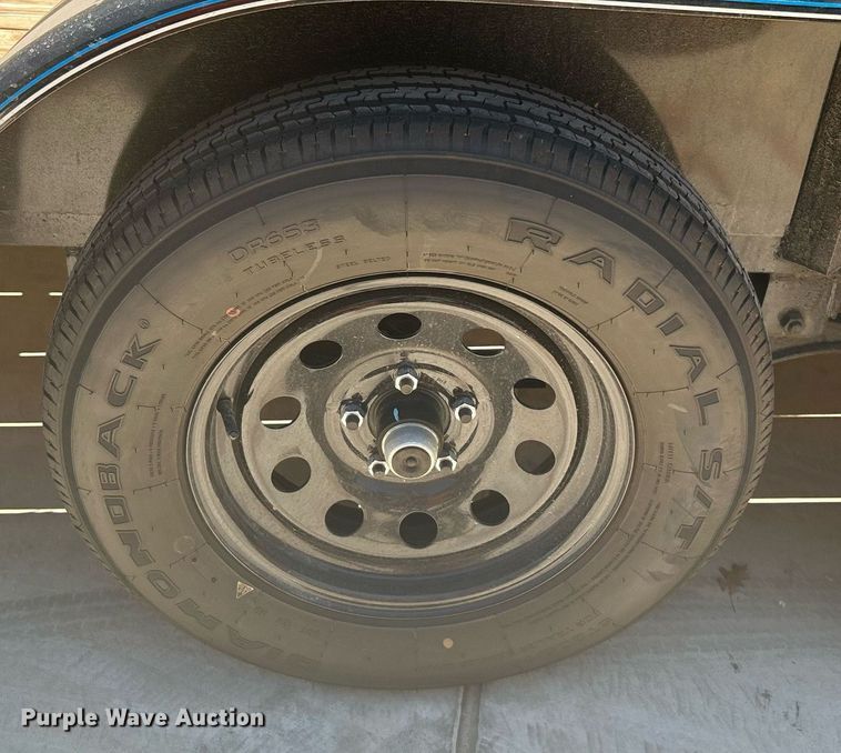 image for item DI7897 2022 Top Hat MP16X38-7E-R  utility trailer