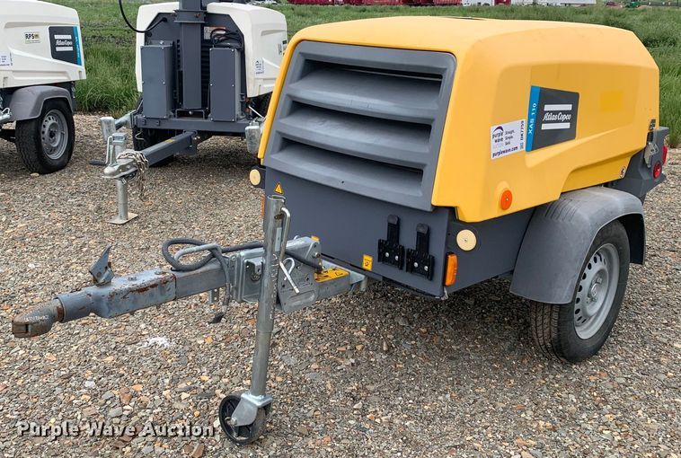 image for item DK7759 2017 Atlas Copco XAS110  air compressor