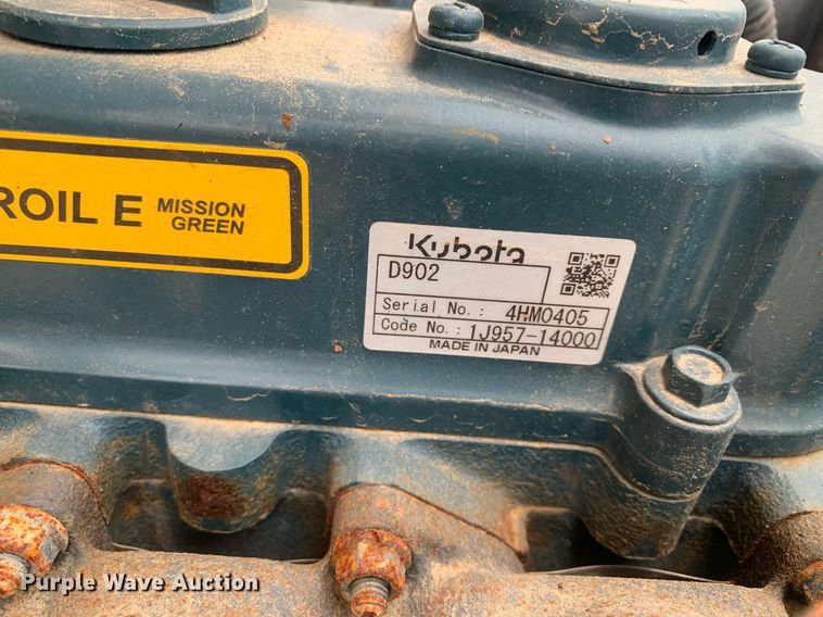 image for item DK7759 2017 Atlas Copco XAS110  air compressor