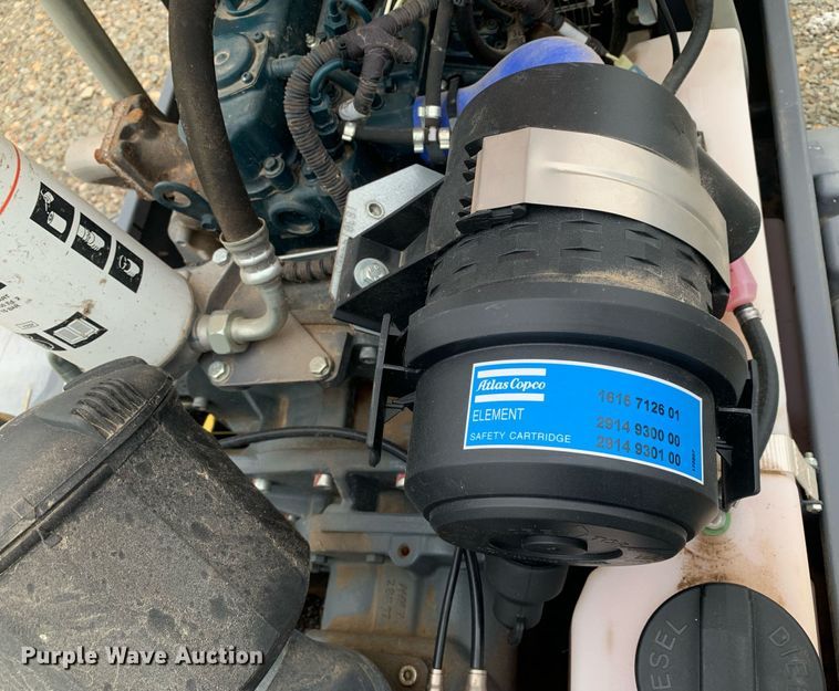 image for item DK7759 2017 Atlas Copco XAS110  air compressor