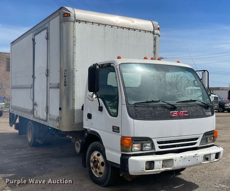 image for item DL3766 2005 GMC W4500  box truck
