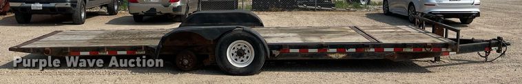image for item DL3832 2014 H&H  tilt deck equipment trailer