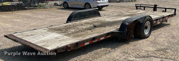 image for item DL3832 2014 H&H  tilt deck equipment trailer