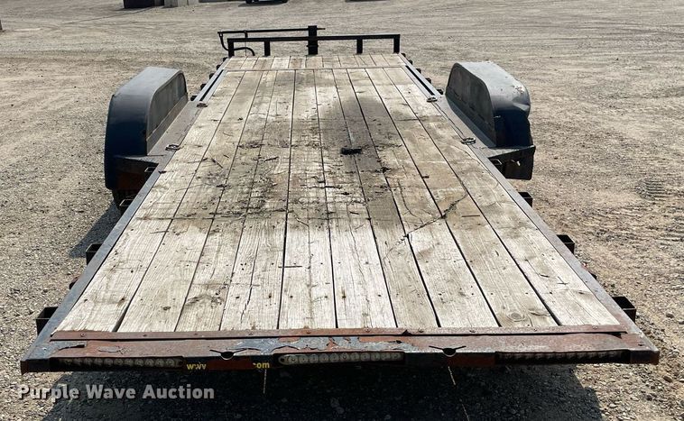 image for item DL3832 2014 H&H  tilt deck equipment trailer