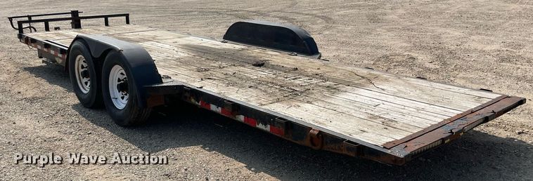 image for item DL3832 2014 H&H  tilt deck equipment trailer