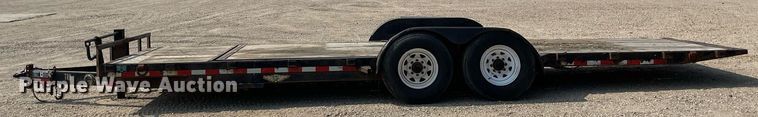 image for item DL3832 2014 H&H  tilt deck equipment trailer