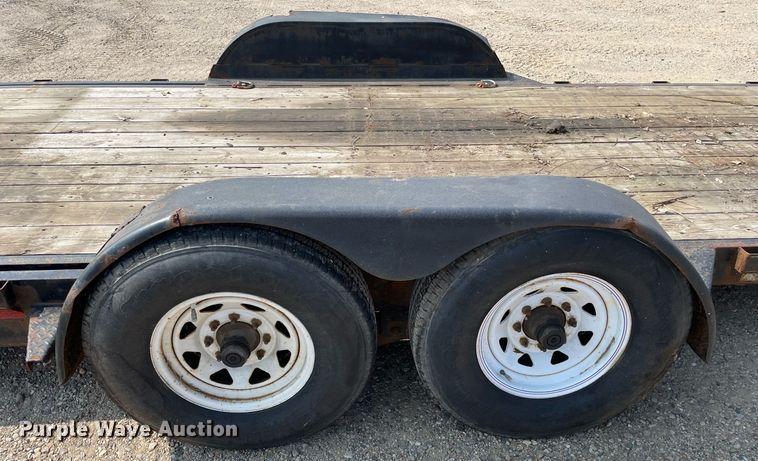 image for item DL3832 2014 H&H  tilt deck equipment trailer