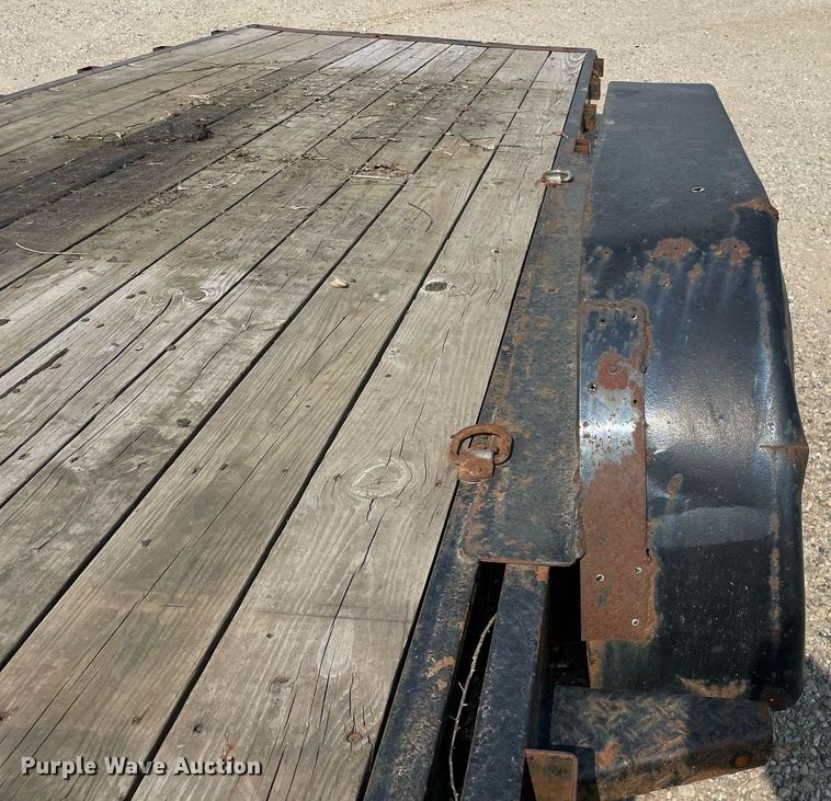 image for item DL3832 2014 H&H  tilt deck equipment trailer