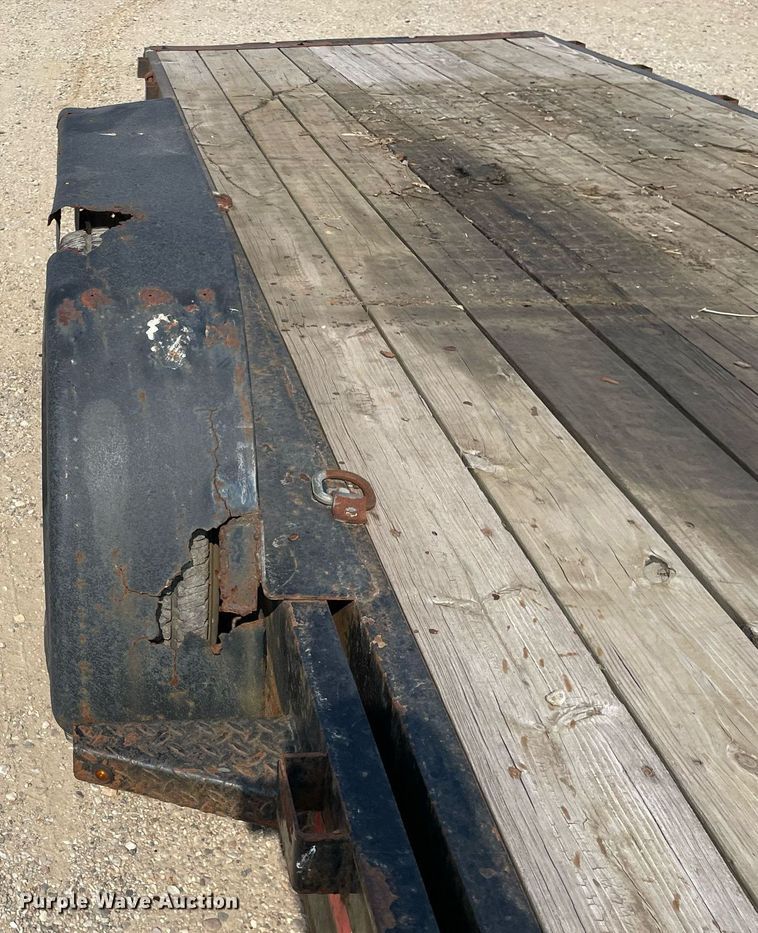 image for item DL3832 2014 H&H  tilt deck equipment trailer