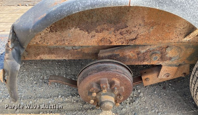 image for item DL3832 2014 H&H  tilt deck equipment trailer