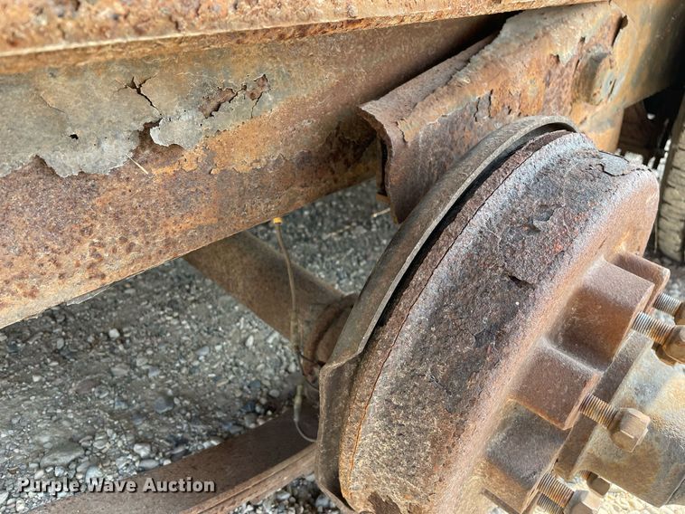 image for item DL3832 2014 H&H  tilt deck equipment trailer