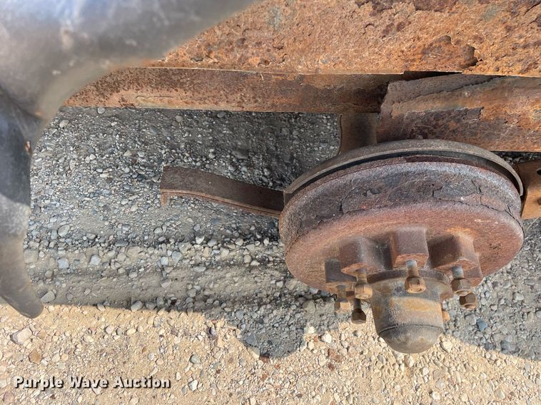 image for item DL3832 2014 H&H  tilt deck equipment trailer