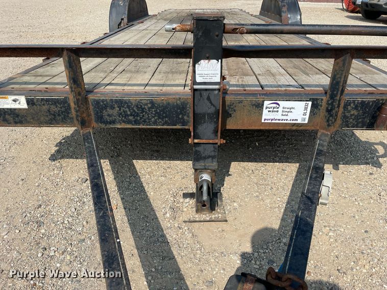 image for item DL3832 2014 H&H  tilt deck equipment trailer