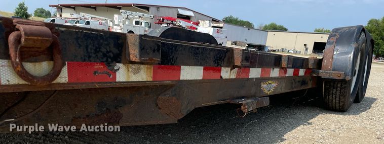 image for item DL3832 2014 H&H  tilt deck equipment trailer