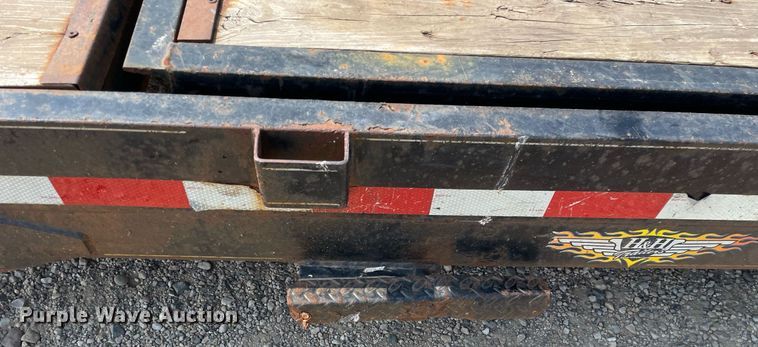 image for item DL3832 2014 H&H  tilt deck equipment trailer