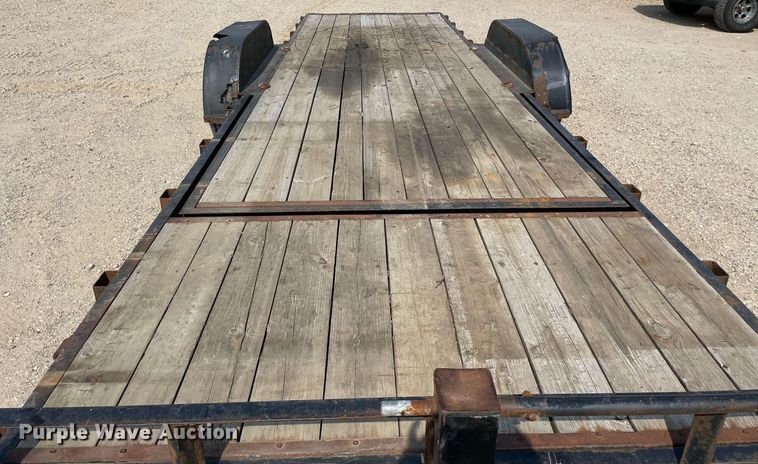 image for item DL3832 2014 H&H  tilt deck equipment trailer