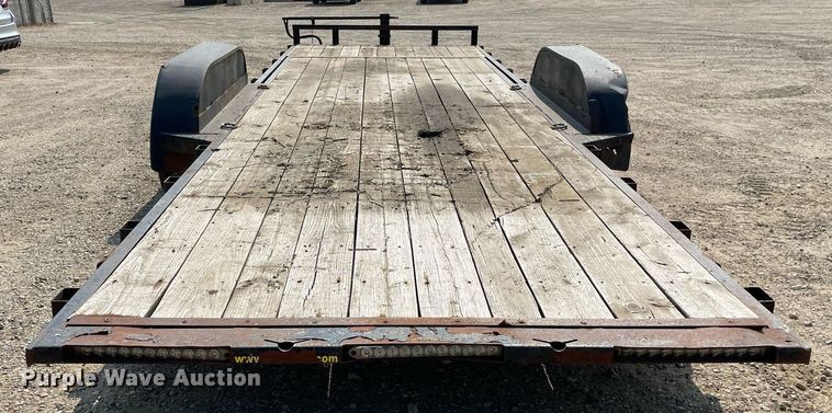 image for item DL3832 2014 H&H  tilt deck equipment trailer