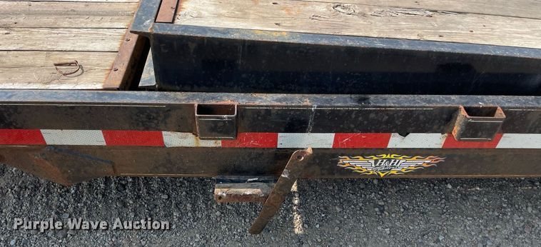 image for item DL3832 2014 H&H  tilt deck equipment trailer