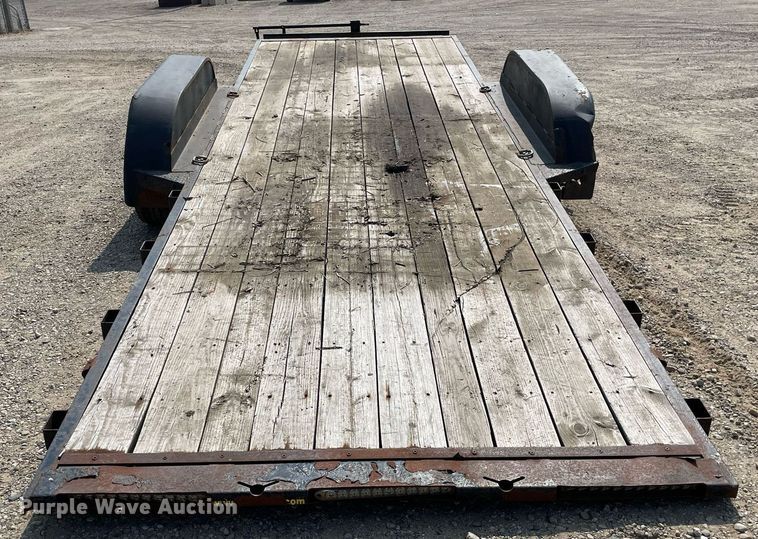 image for item DL3832 2014 H&H  tilt deck equipment trailer