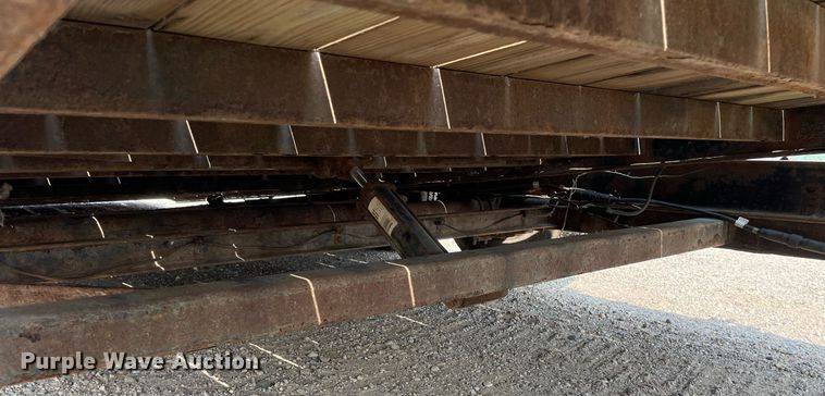 image for item DL3832 2014 H&H  tilt deck equipment trailer