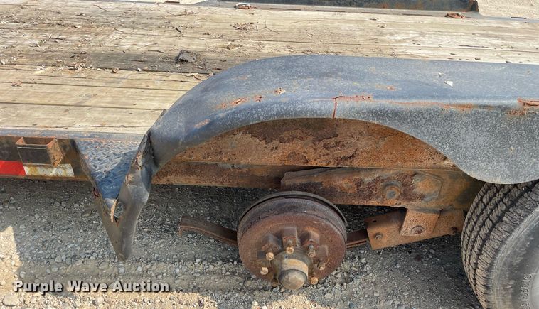 image for item DL3832 2014 H&H  tilt deck equipment trailer