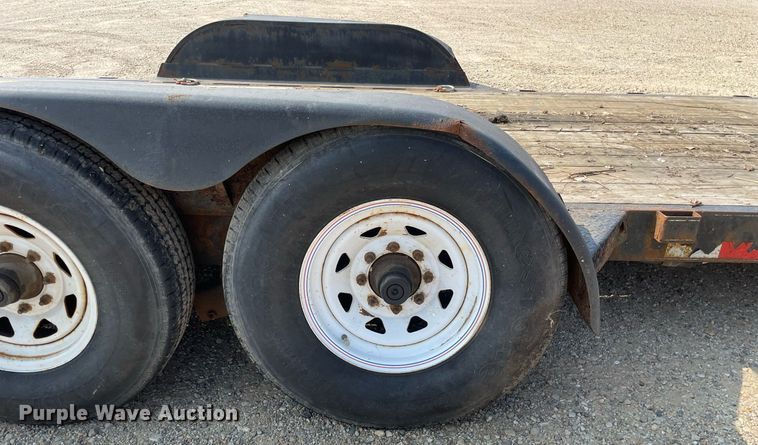 image for item DL3832 2014 H&H  tilt deck equipment trailer