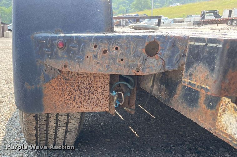 image for item DL3832 2014 H&H  tilt deck equipment trailer