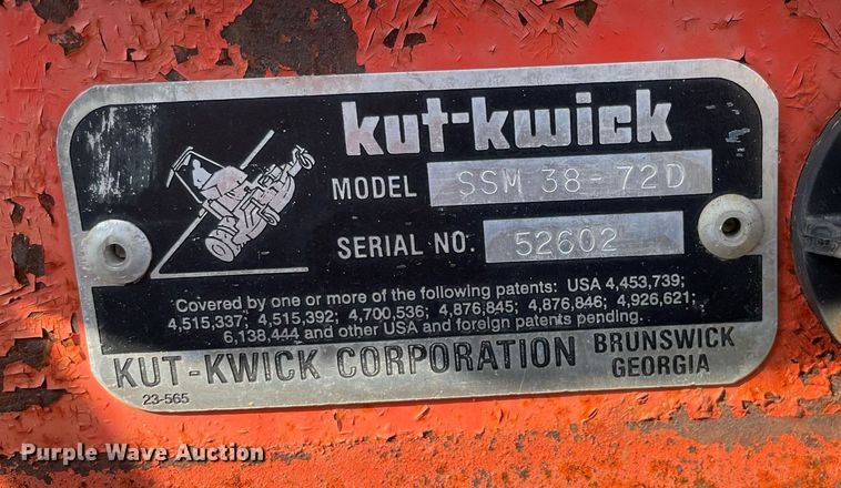 image for item DL3839 Kut-Kwick SSM 38-72D  lawn mower