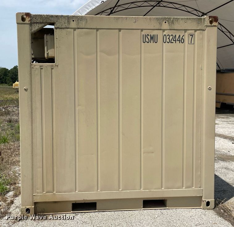 image for item DL3849 (2) USMC walk-in cooler container