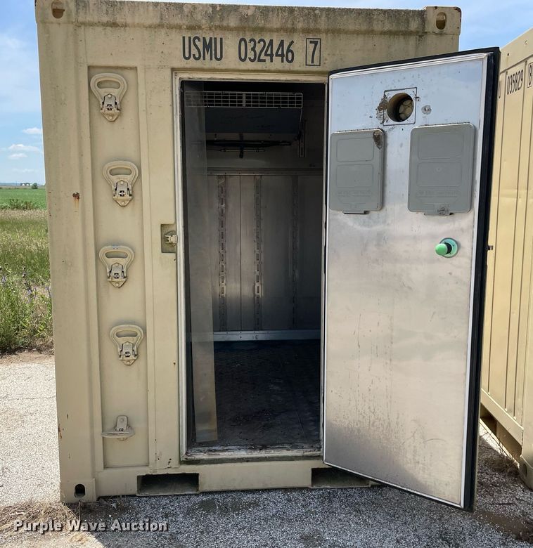 image for item DL3849 (2) USMC walk-in cooler container