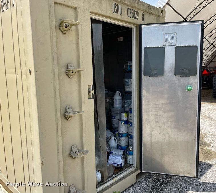 image for item DL3849 (2) USMC walk-in cooler container