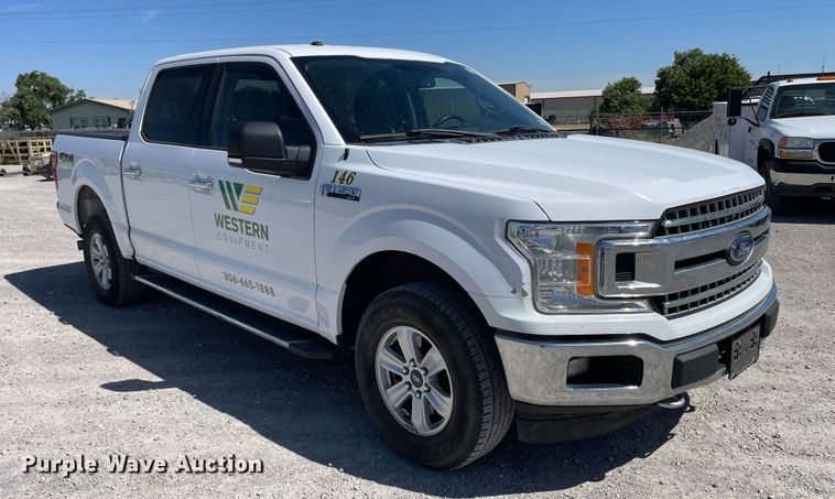 image for item DN4699 2018  Ford F150 XLT  SuperCrew pickup truck