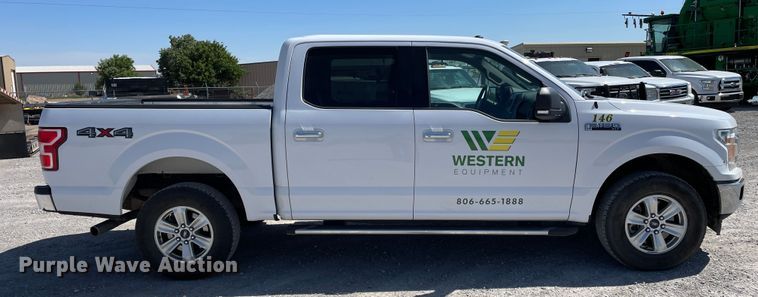 image for item DN4699 2018  Ford F150 XLT  SuperCrew pickup truck