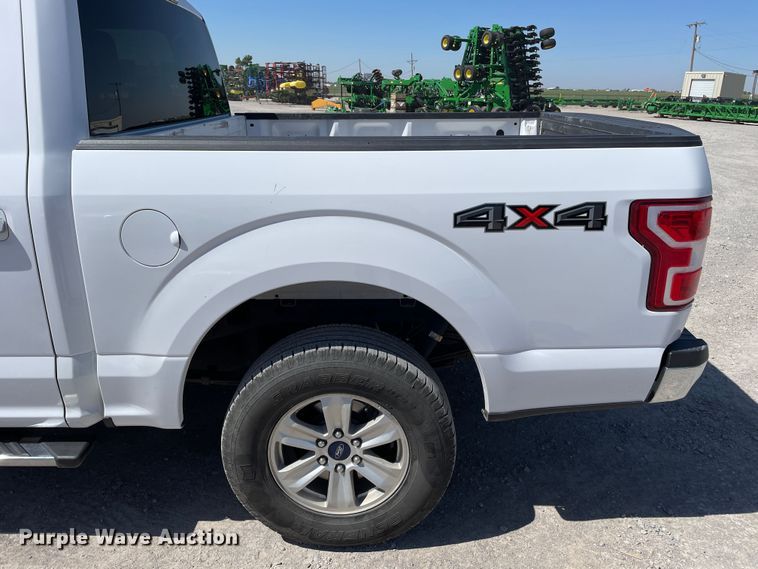 image for item DN4699 2018  Ford F150 XLT  SuperCrew pickup truck