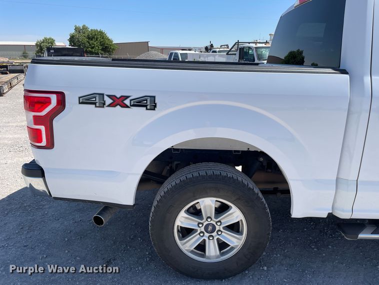 image for item DN4699 2018  Ford F150 XLT  SuperCrew pickup truck
