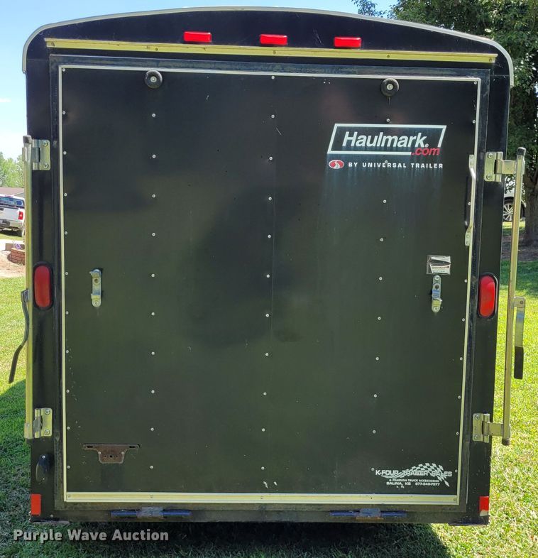 image for item DN8528 Haulmark Transport DLX  enclosed cargo trailer
