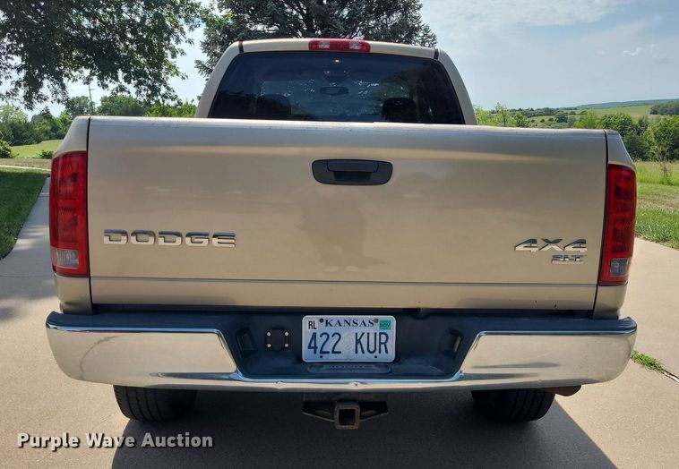 image for item DN8542 2003 Dodge Ram 1500 SLT  Quad Cab pickup truck