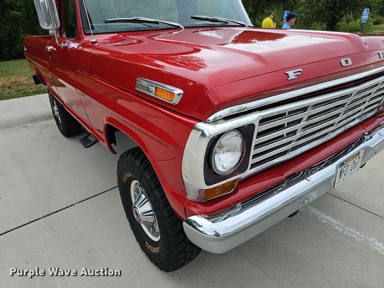 image for item DO2857 1968 Ford F100 Custom  pickup truck