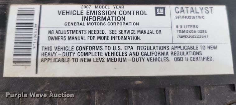 image for item DO2882 2007 Chevrolet Express 3500  van