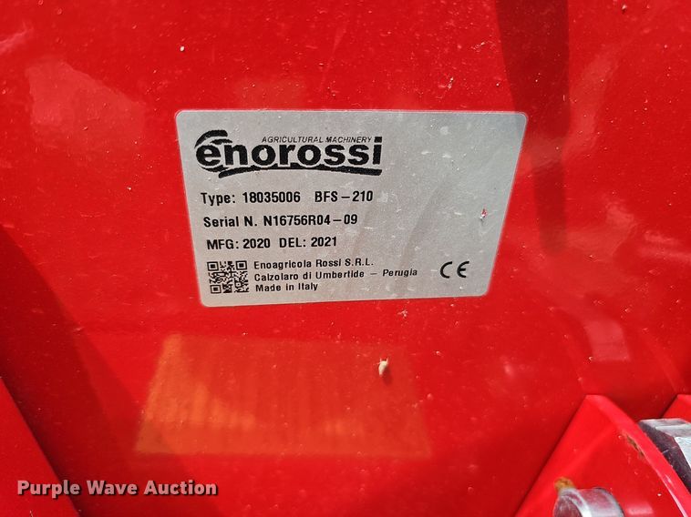 image for item DO2889 2020 Enorossi BFS-210  sickle mower