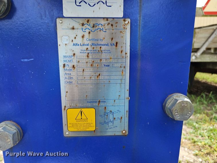 image for item DO2893 Alfa Laval pump station