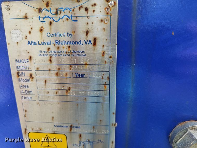 image for item DO2893 Alfa Laval pump station