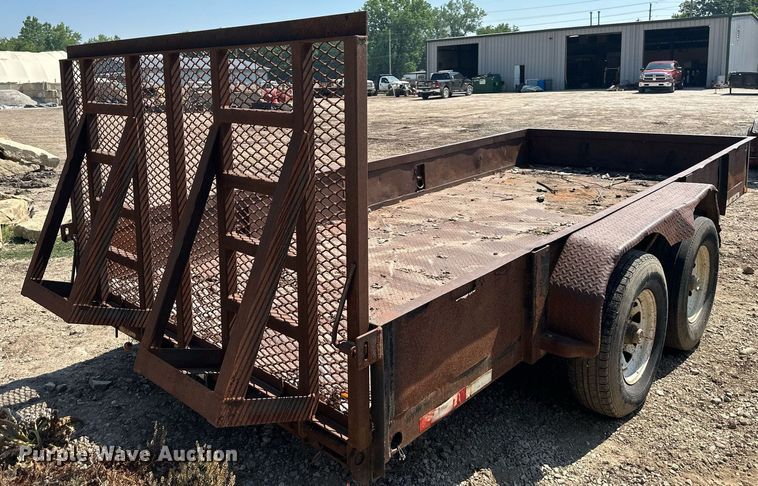 image for item DO5108 2003 L&L BF16  utility trailer