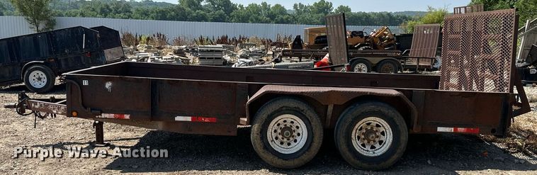 image for item DO5108 2003 L&L BF16  utility trailer