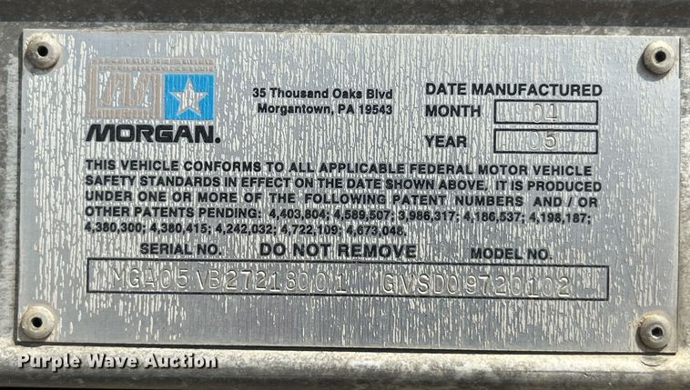 image for item DP0527 2005 Freightliner Business Class M2  box truck